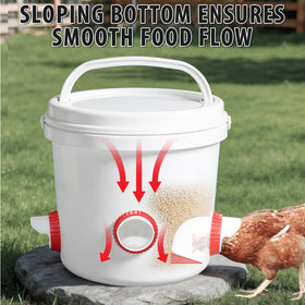 GSHWXD BPA-free PP material for durable, safe chicken feeder ports.