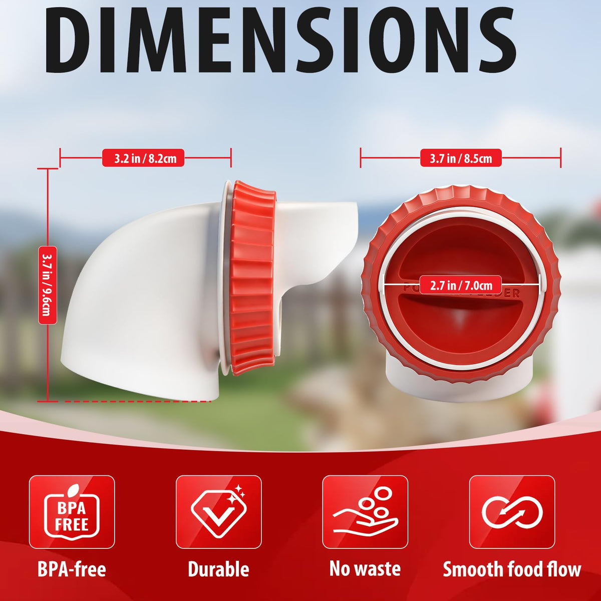 GSHWXD easy-to-install kit helps save time and maintain clean feeding areas.