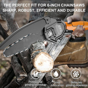 GSSHBR compatible 4-inch chain fits most mini saws for quick replacements.