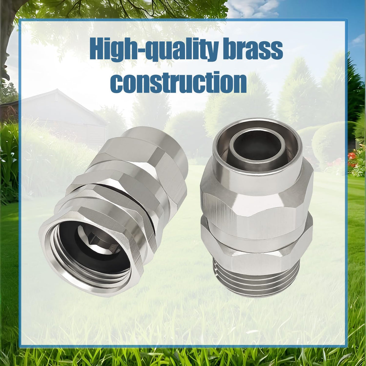 G-Sunny brass hose repair kit end male highlights durability and universal compatibility