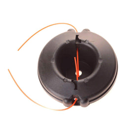Echo GT-201EZR rapid loader head in use for quick line reloads