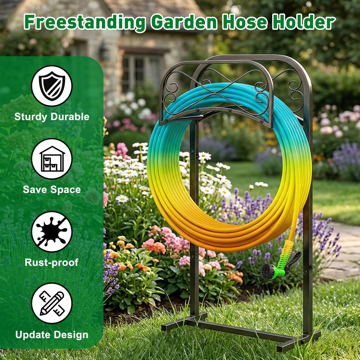 Gtongoko 4-prongs base provides improved stability on uneven ground
