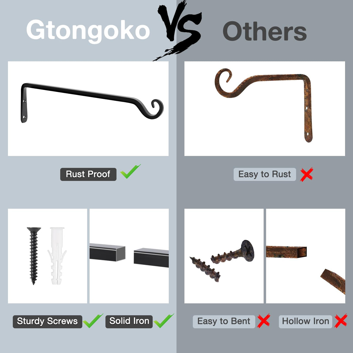 Gtongoko bird feeder hanger keeps feeding station organized and elevated
