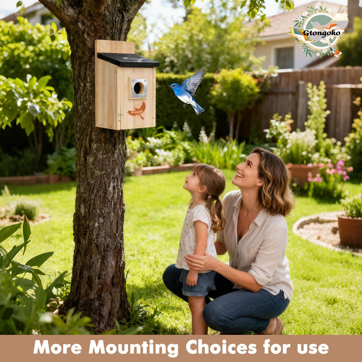 Gtongoko bird house DIY assembly kit for family projects