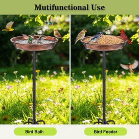 Gtongoko birdbath-easy refill and water management for busy gardens
