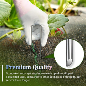 Gtongoko sharp ends enable easy penetration into sod and heavy soil.
