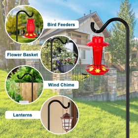 Gtongoko versatile outdoor hanger for bird feeders, lanterns, lights, and pots.