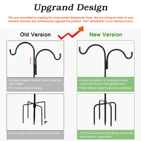 Gtongoko heavy-duty garden hook stands up to outdoor use.