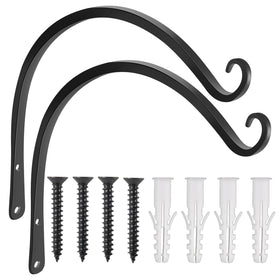 Gtongoko 14-inch plant hanger on wall, sturdy outdoor mount for pots.