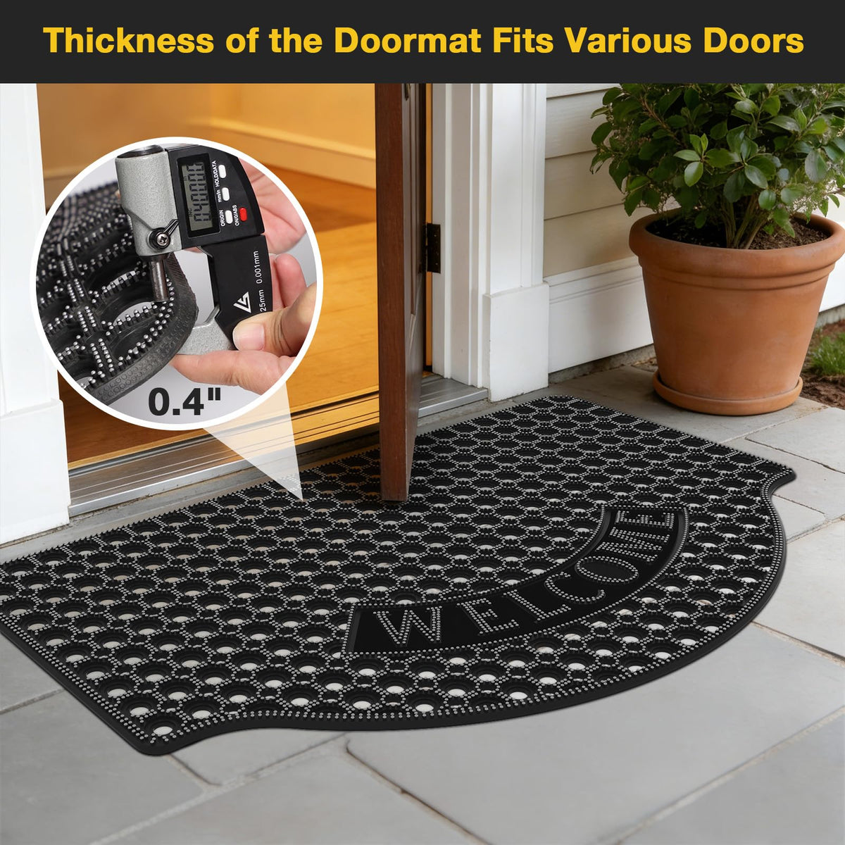 GTRY commercial kitchen and bar mat resists wear and spills