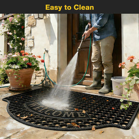 GTRY heavy-duty garage entrance mat endures all seasons