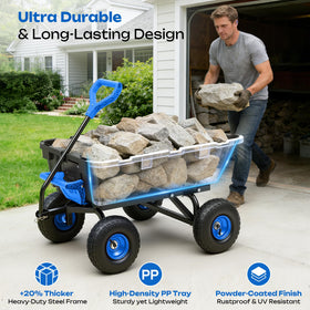 GTTYD Autodaya utility wagon used in garden yards and farms.