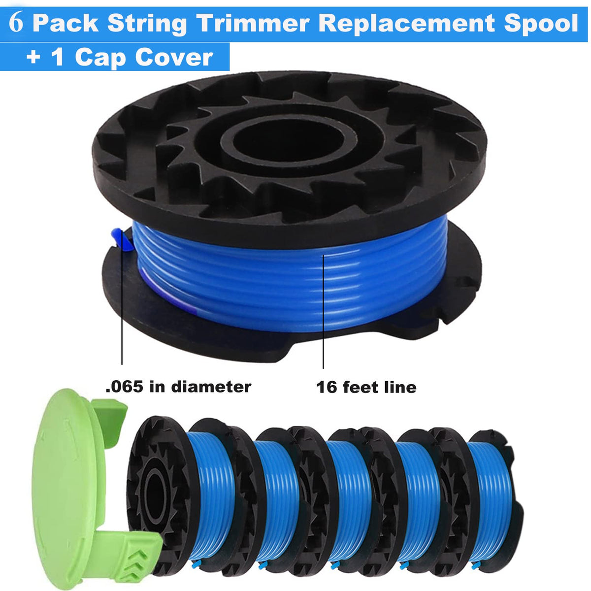 GTTYD JoyColy spool cap 3411546A-6 provides secure fitting during mowing.