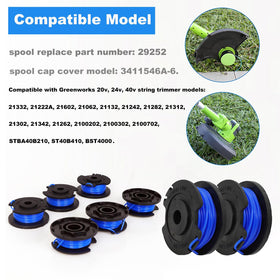 GTTYD JoyColy nylon trimmer line 0.065 inch delivers durable cuts.