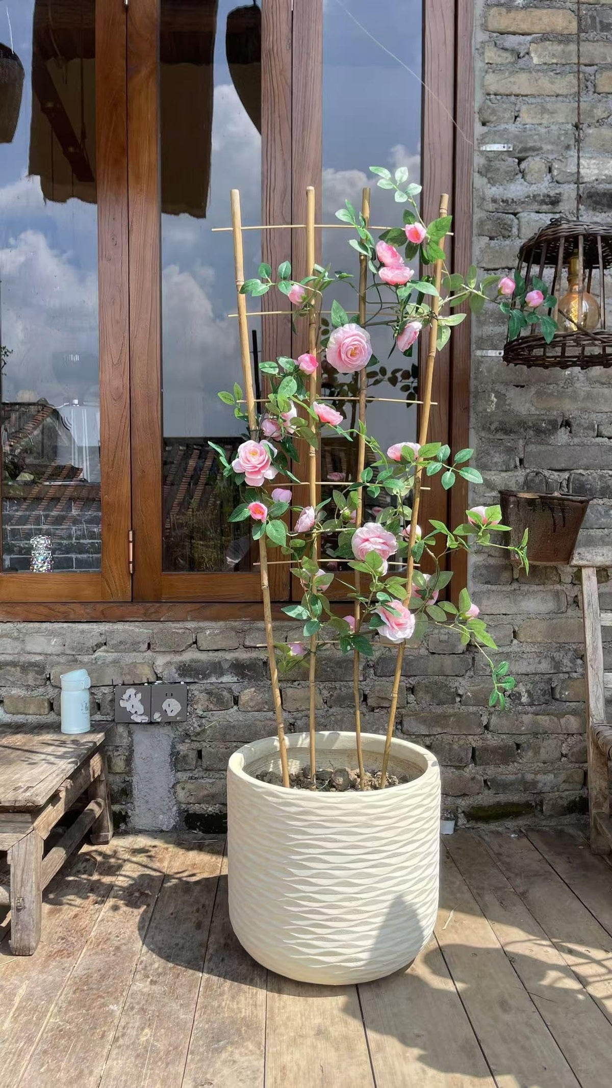 GUANGYE tomato climbing trellis use keeps plants upright and air-filled.