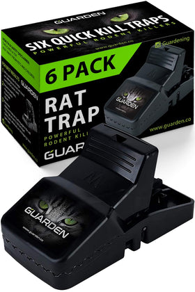 Guarden Rat Trap Six Pack quick setup for fast, hassle-free protection.