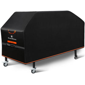GuardKove griddle cover front view protecting the grill with tear-resistant 1000D fabric