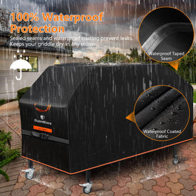 GuardKove griddle cover waterproof seal keeps grill dry