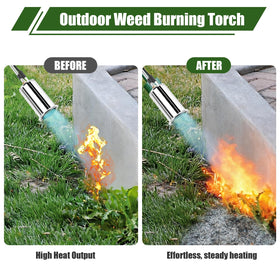 GudeKeen propane torch detachable-handle shown for safe extended use.