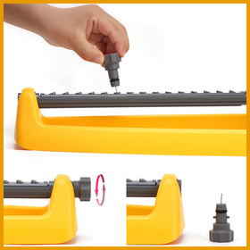 GUDWING 2-pack sprinkler set offers convenient lawn care.