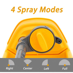 GUDWING sprinkler nozzle clean feature helps clear clogs easily.