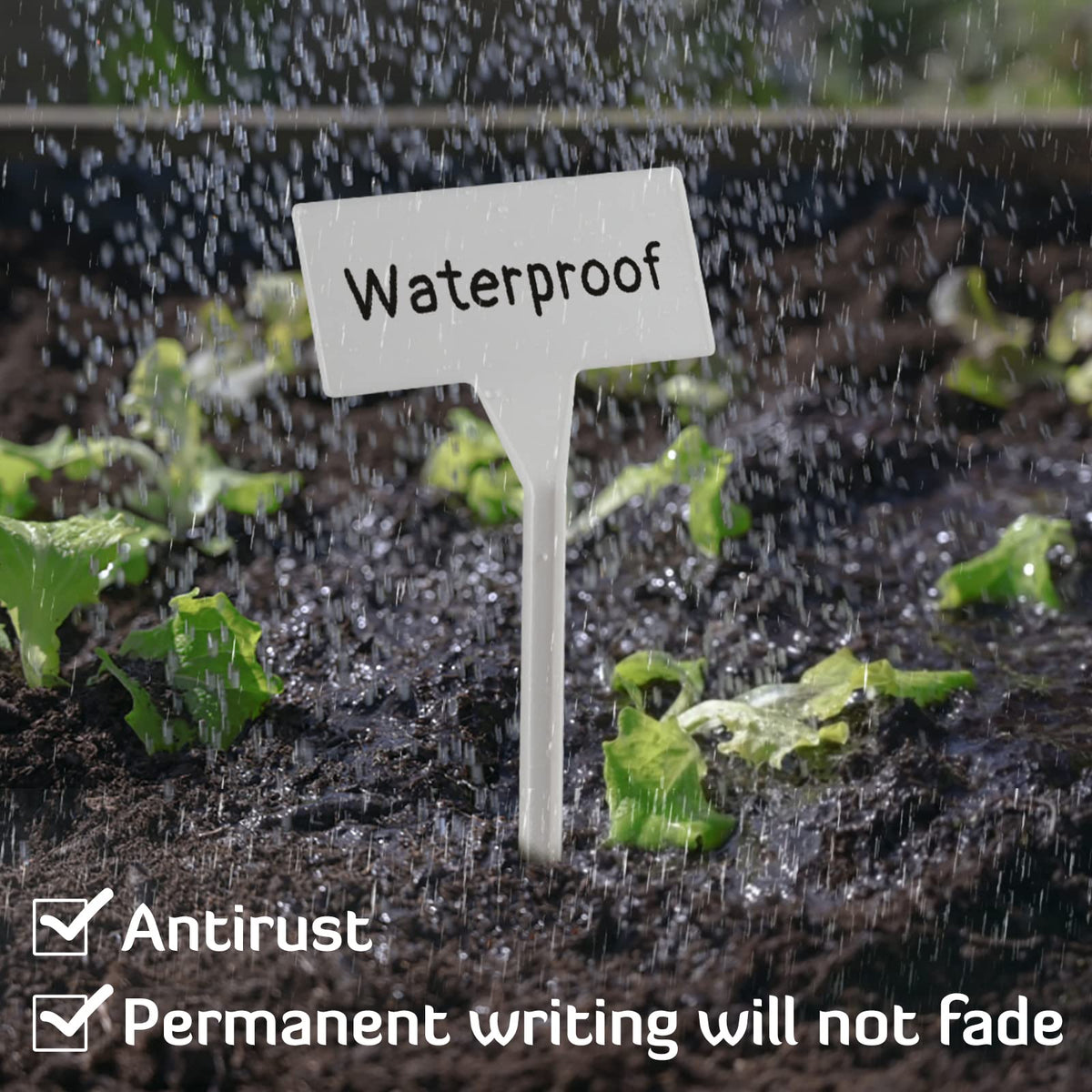 GUFJUCH outdoor marker is waterproof for rain or sun