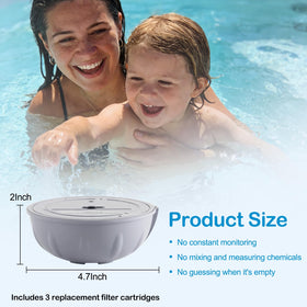 Guforio Frog Ease-compatible cartridge delivers reliable water treatment for floating systems.