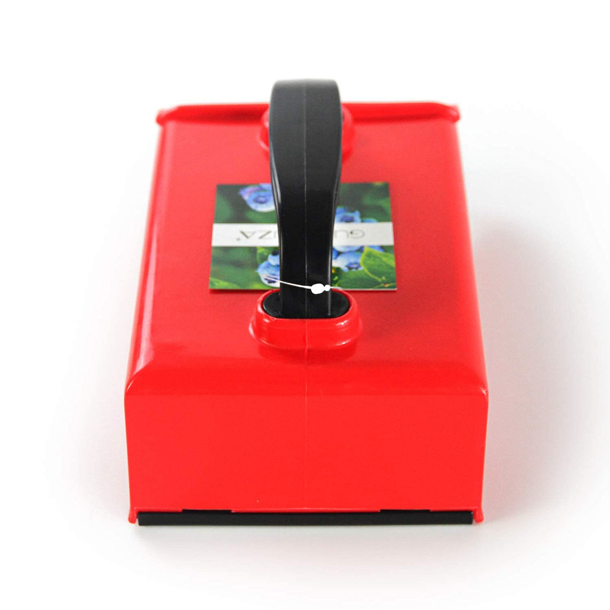 GUGULUZA raised-edge berry scoop prevents berries from toppling during harvest