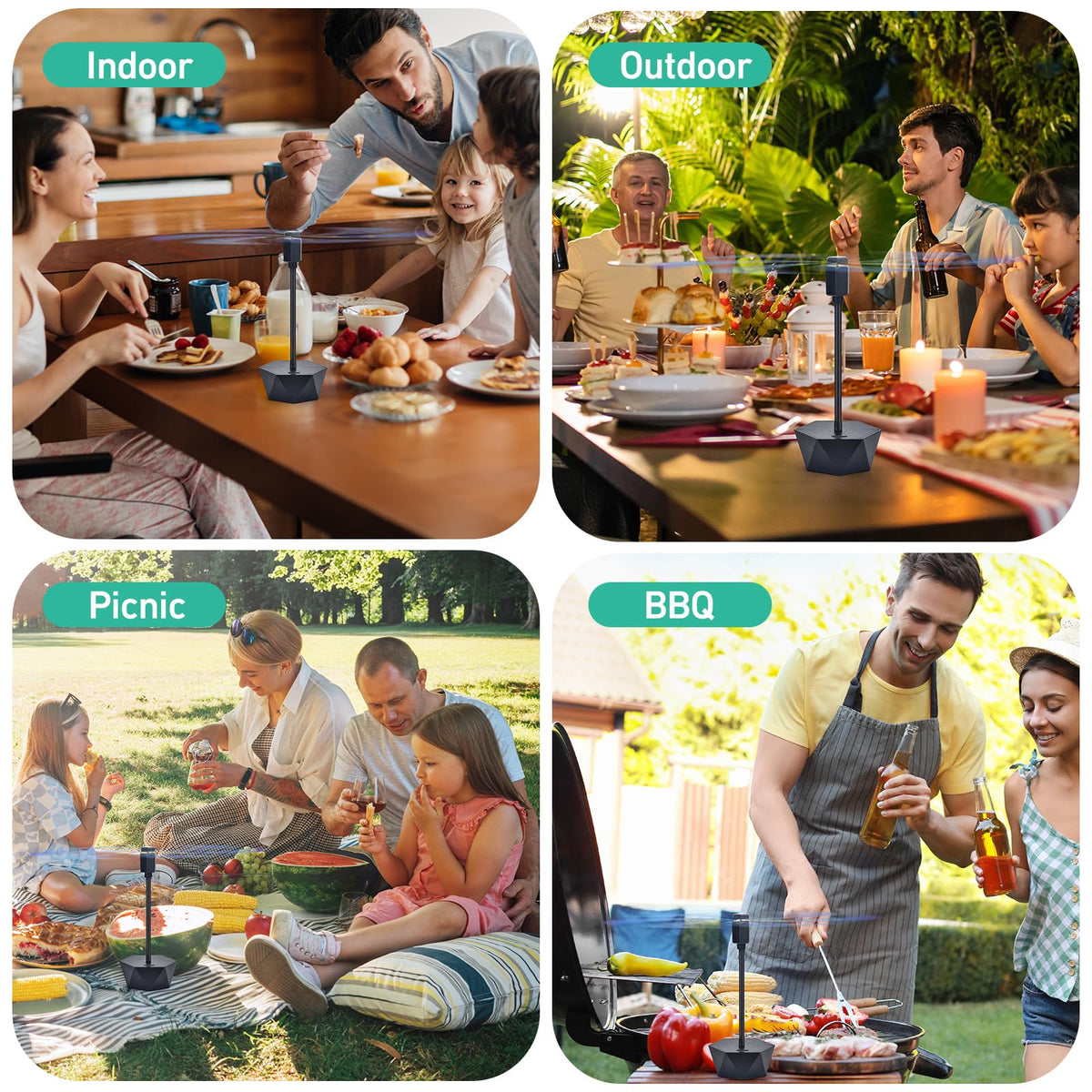 GUIDOT table decor doubles as practical fly protection