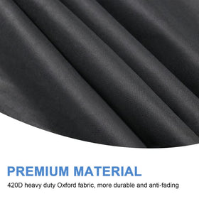 Guisong waterproof oxford fabric shields outdoor griddle from rain and dust.