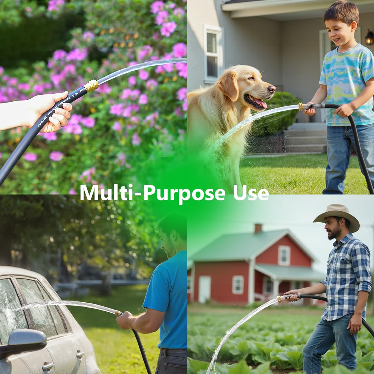 Guitrees garden heavy-duty hose for demanding tasks