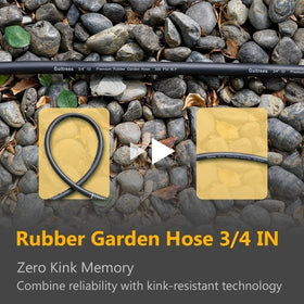 Guitrees hose supports hot and cold water tasks for garden and farm use.