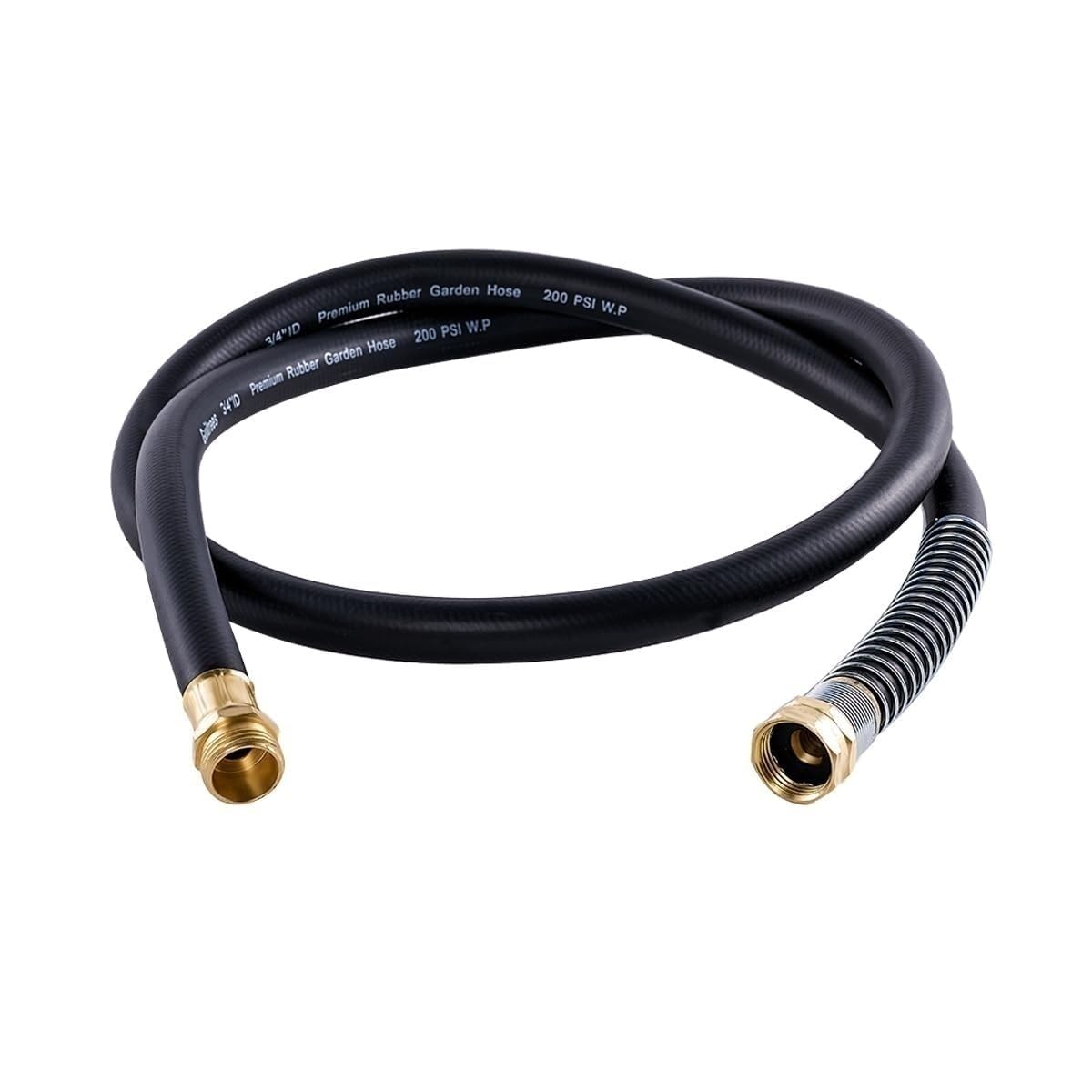Guitrees Leader Garden Hose 5ft with brass fittings provides reliable water connections for gardening