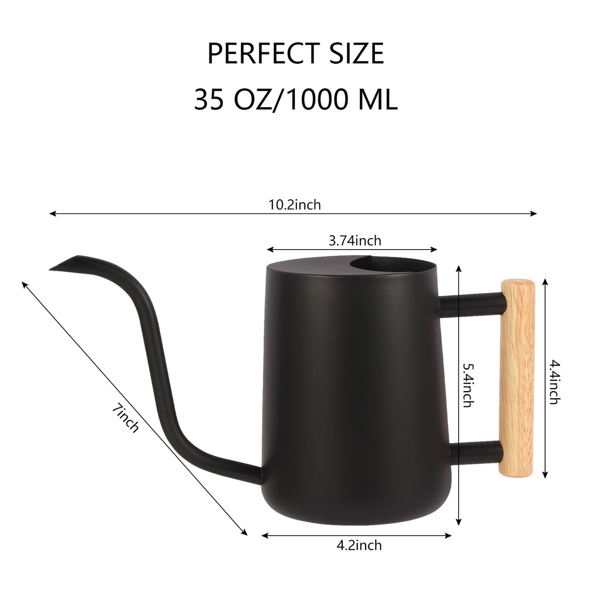 GUKJOB plant watering can on desk display adds subtle decor while watering.