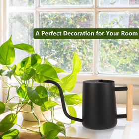 GUKJOB plant watering can gooseneck spout enables targeted watering without spills.