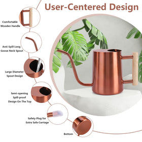 GUKJOB small watering can ideal for houseplants and tiny pots