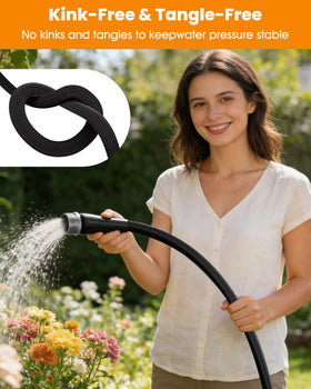 GUKOK lightweight design eases handling for seniors and garden chores