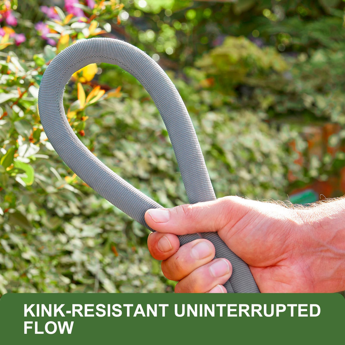 The GUKOK hose uses BPA-free and lead-free materials for safer water.