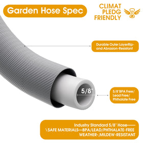 GUKOK Garden Hose kink-free flow with reinforced braid for uninterrupted watering