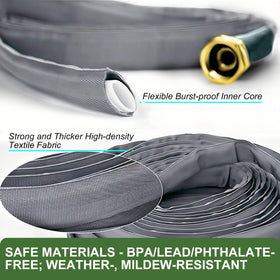 GUKOK marine-grade fabric hose built for durability in any weather.