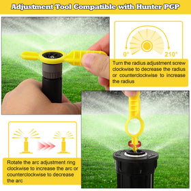 Gulfmew bright yellow tool on grass improves visibility during repairs.