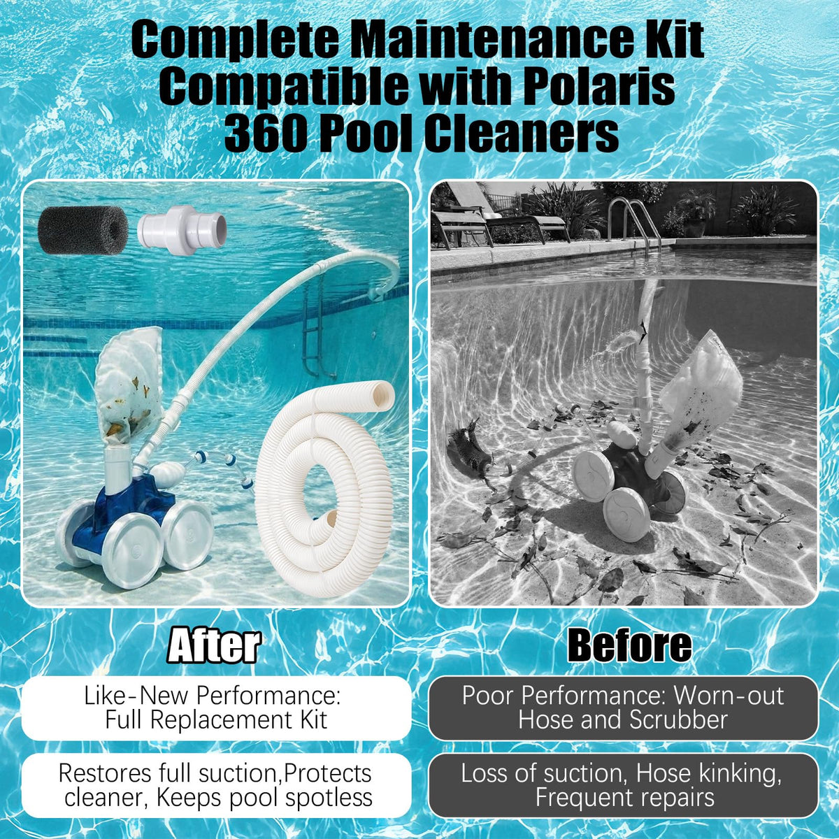 Gulfmew complete replacement kit saves time and parts