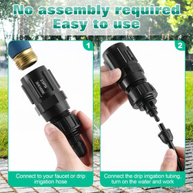 Gulfmew durable ABS construction withstands outdoor irrigation conditions.