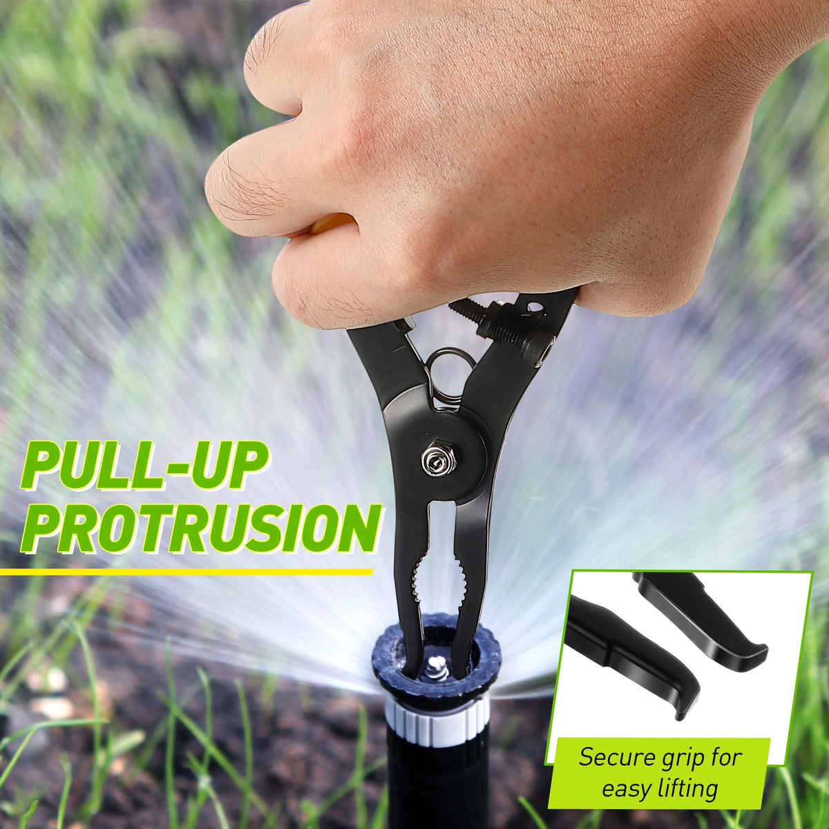 Gulfmew durable sprinkler repair tool withstands outdoor conditions for long-term use.