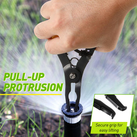 Gulfmew durable sprinkler repair tool withstands outdoor conditions for long-term use.