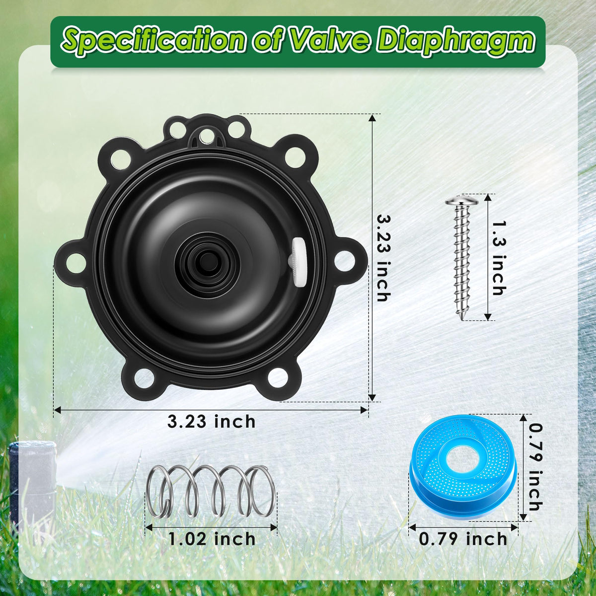 Gulfmew easy-install repair kit designed for DIY irrigation projects.