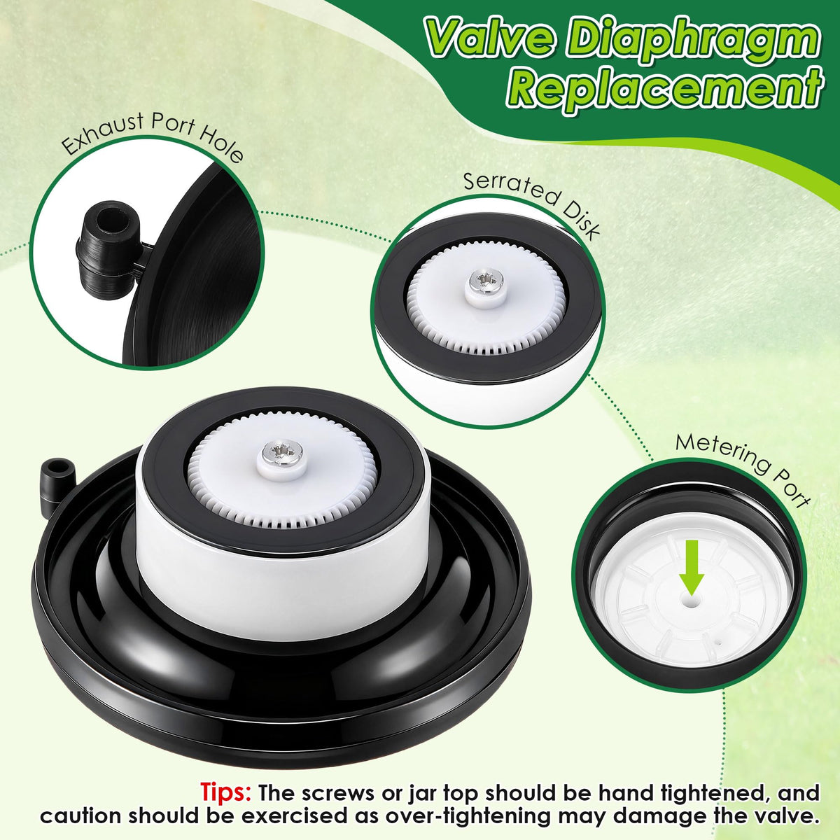 Gulfmew installation steps showing quick diaphragm swap