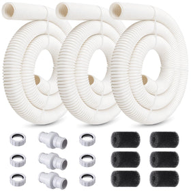 Gulfmew pool hose 6ft cuffless for Polaris 360 improves water flow