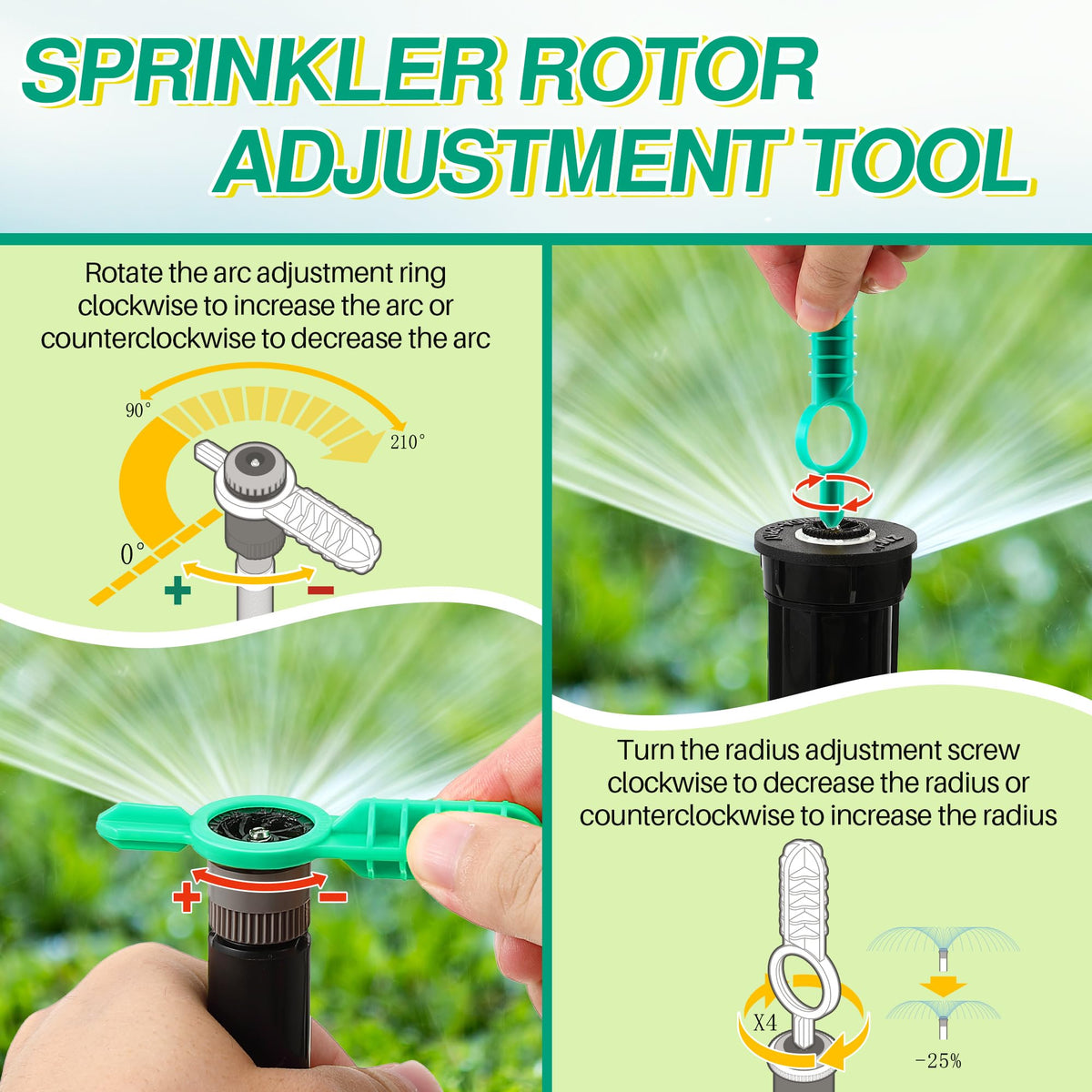 Gulfmew practical rotor adjustment tool covers multiple brands.