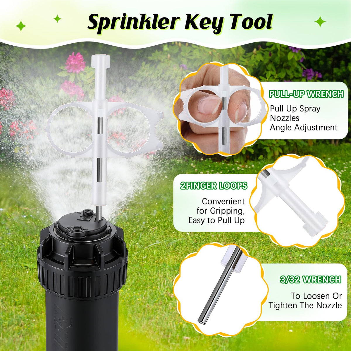 Gulfmew Rain Bird 5000 compatibility for versatile repairs